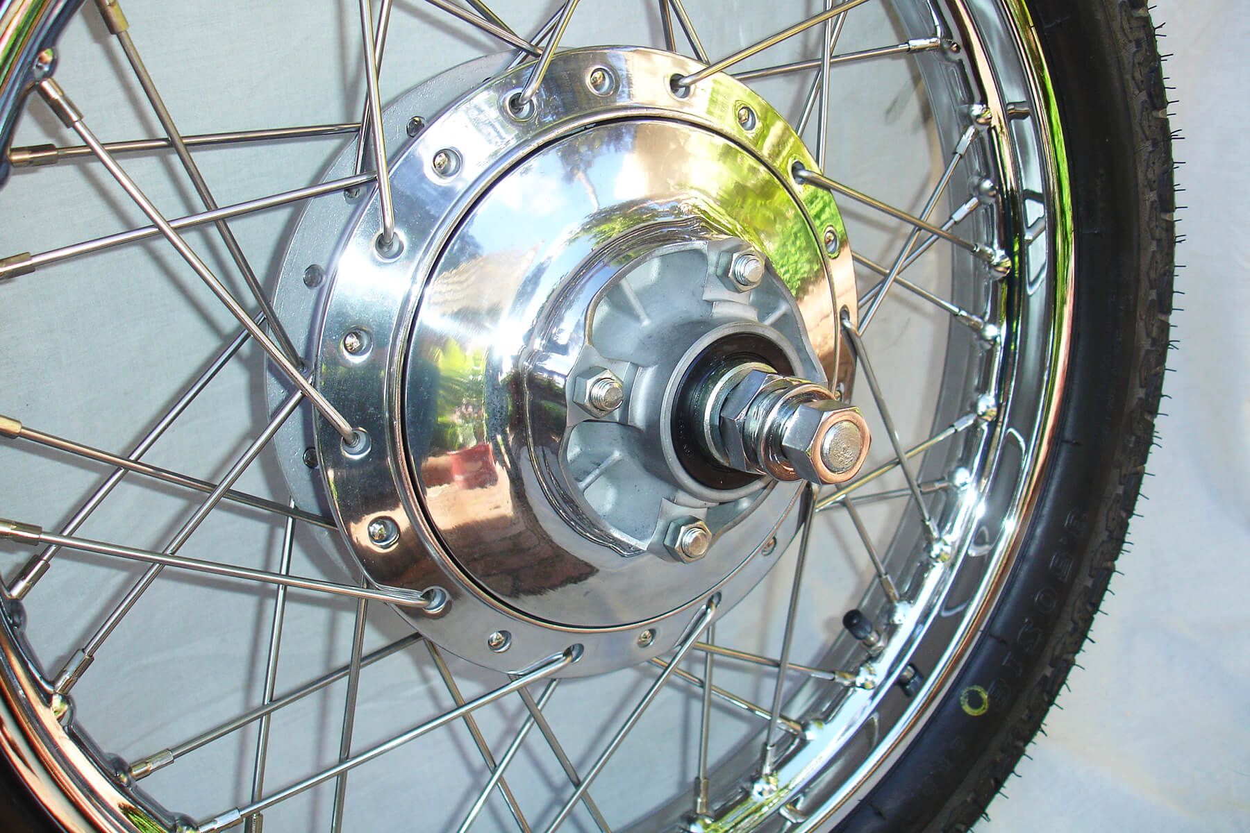 Restored 1960’s Yamaha wheel