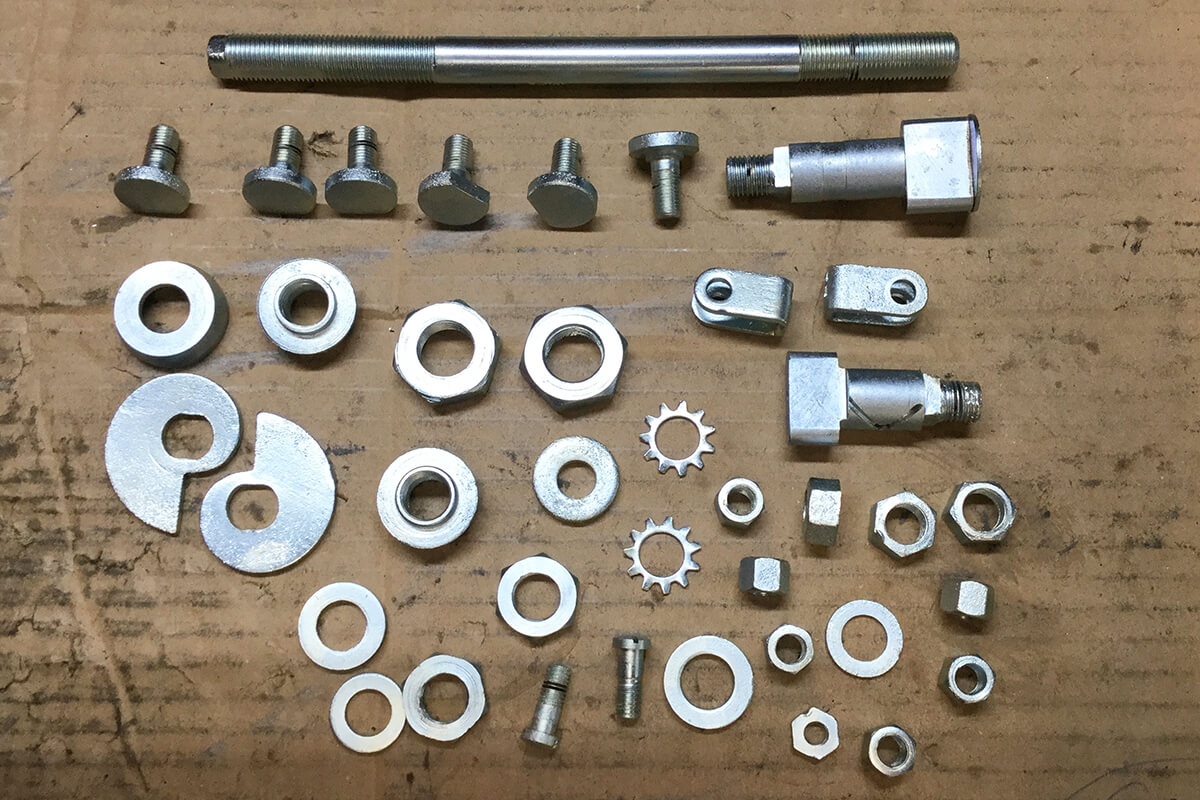 3. Zinc plated and complete.