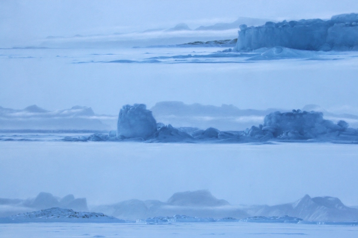 The Utmost Bounds of the Unknown (Detail), 152cm x 107cm, Oil on canvas.