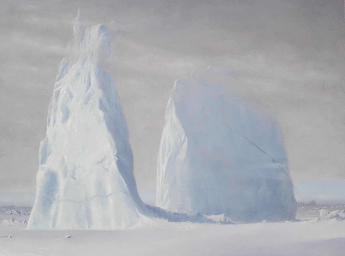    Baad Fjord , 152 x 107cm, oil on canvas, 2006.  