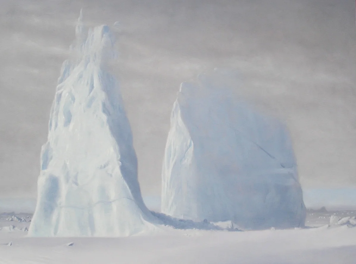 Baad Fjord , 152cm x 107cm. Oil on Canvas.