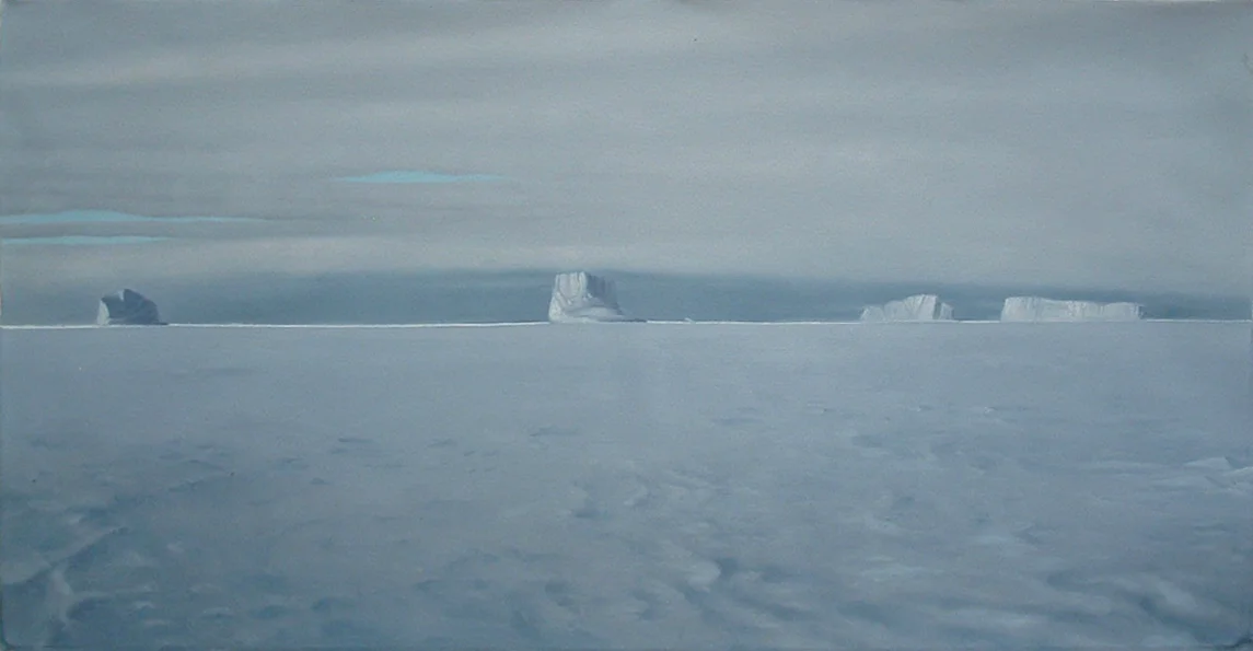 Coming off South Cape , 90cm x 41cm. Oil on Canvas.