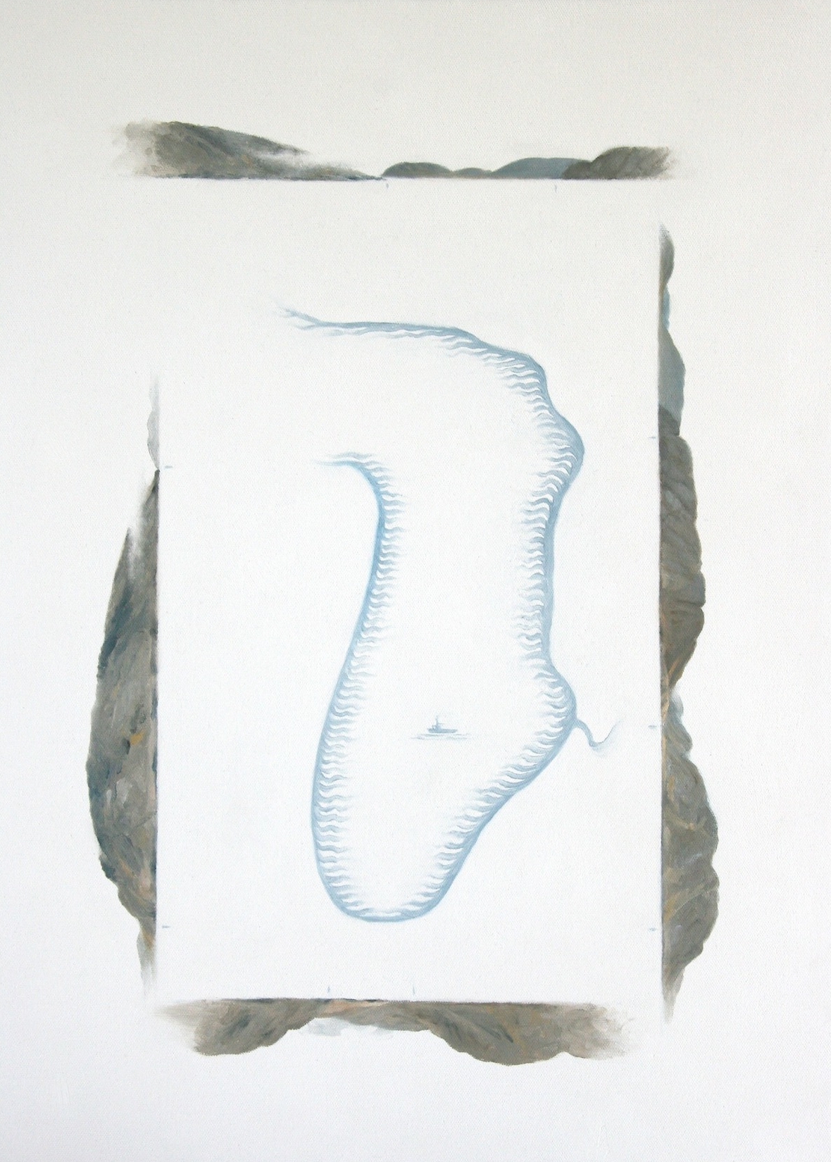    Kanaqukjuaq , 61cm x 46cm, oil on canvas, 2007.  