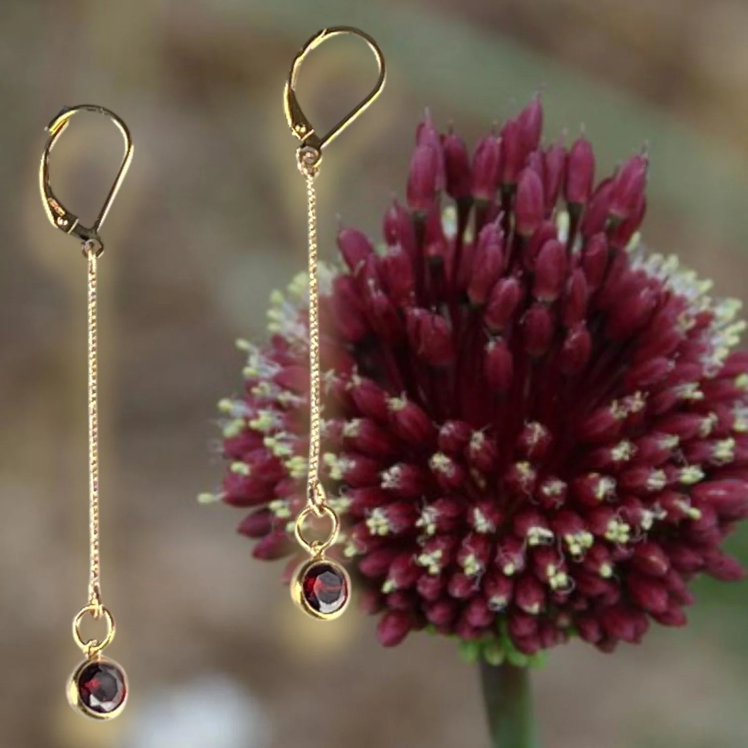 Red Zirconia on spiral