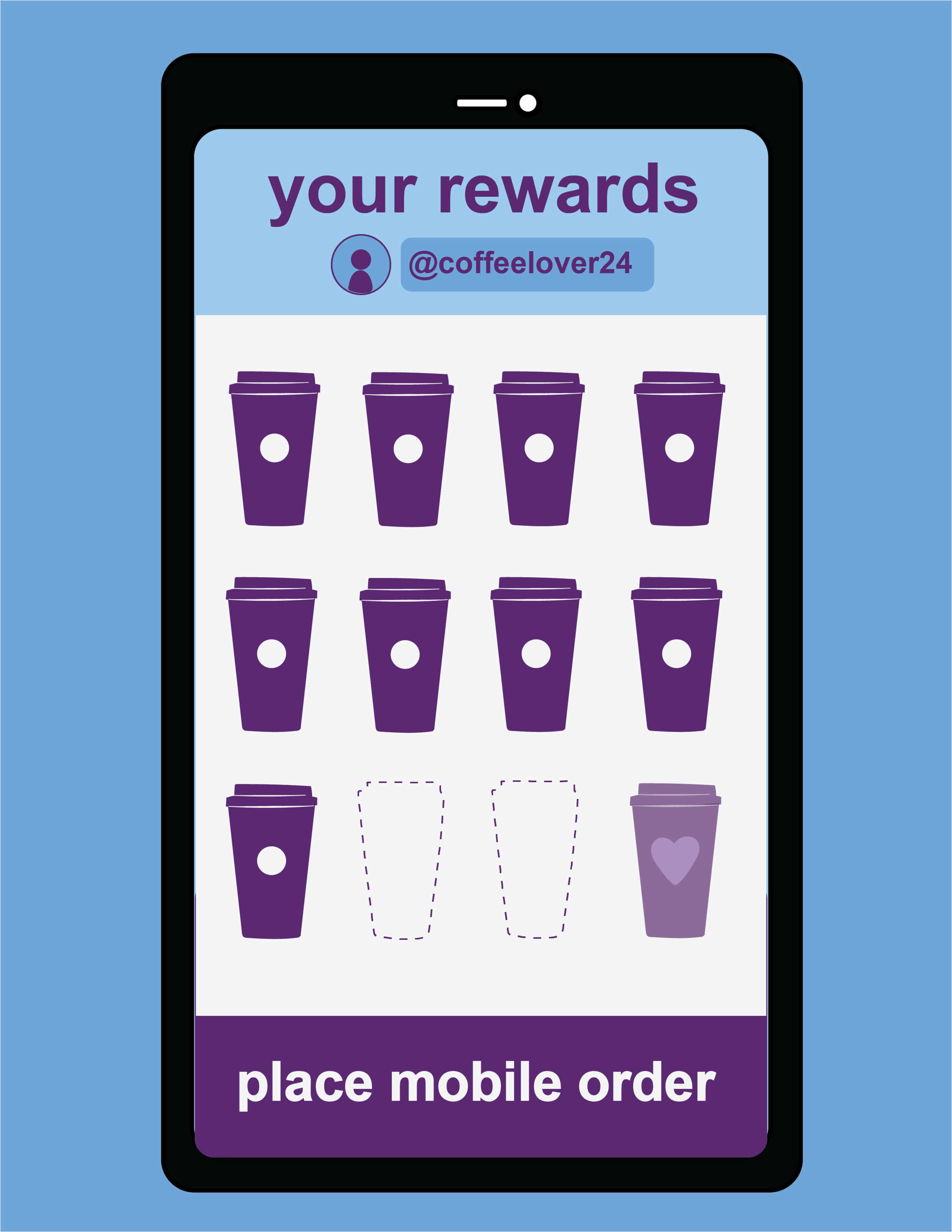mobile app mockup
