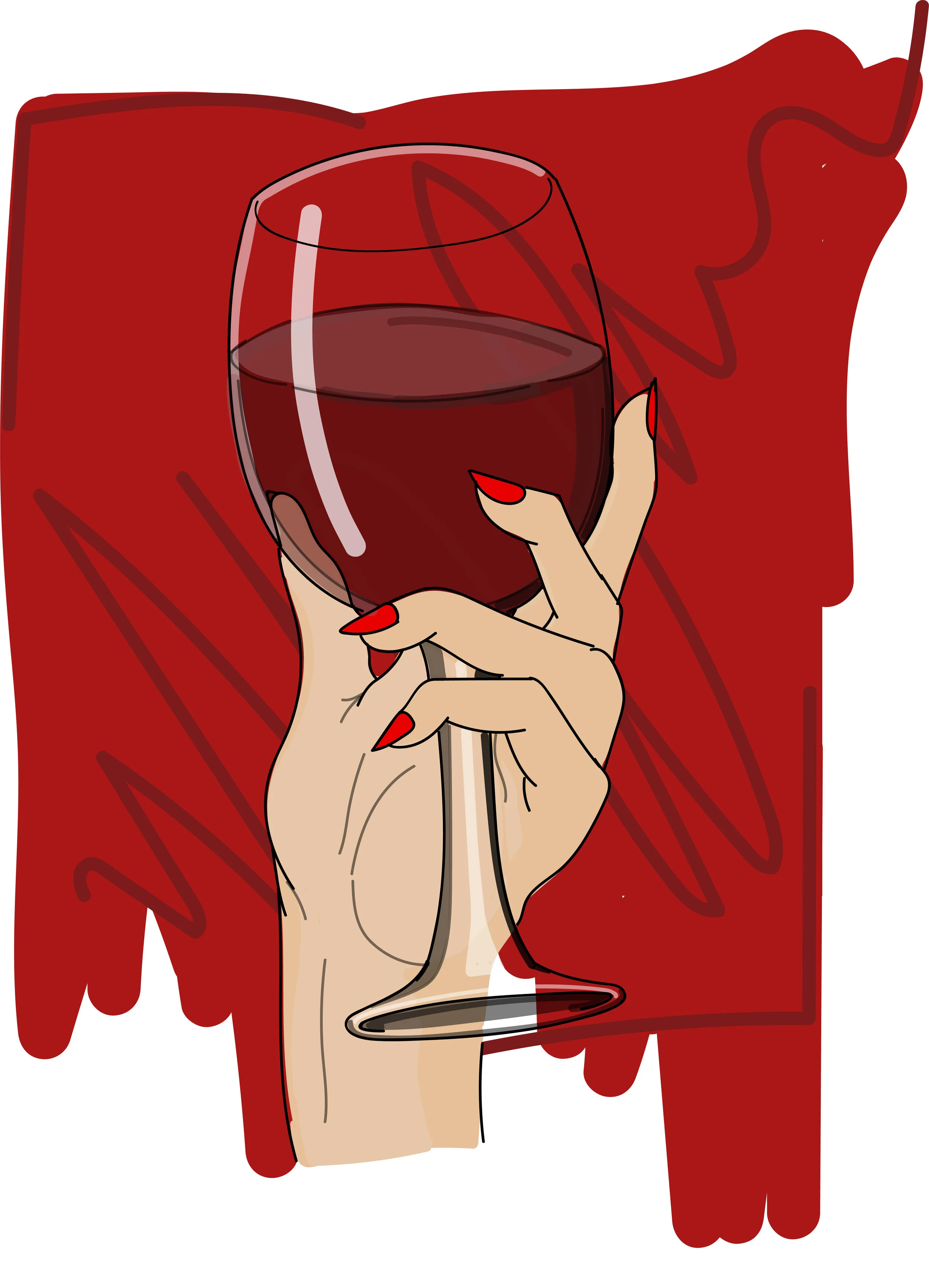 wine glass