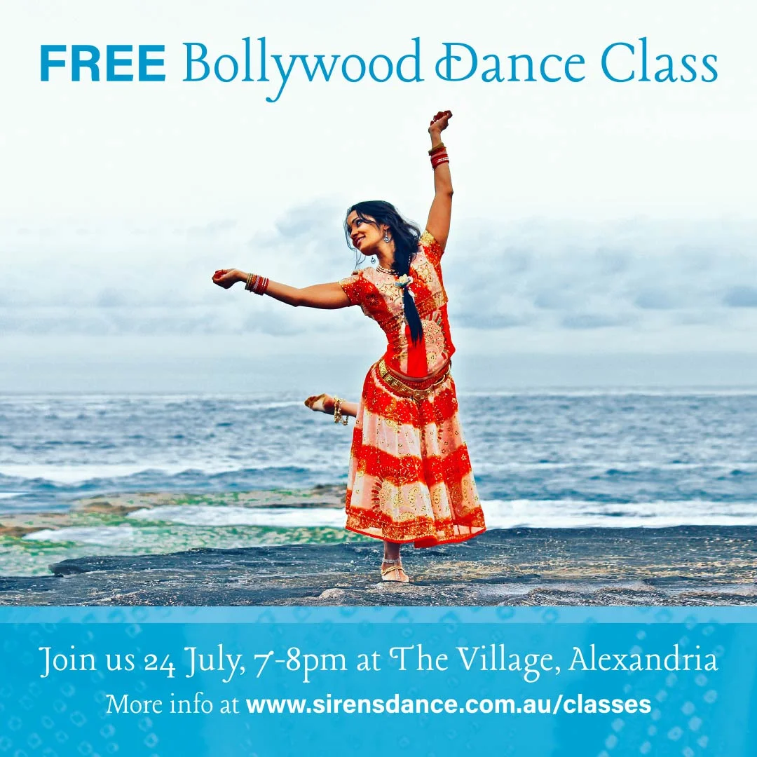 Copy of Sirens Dance Bollywood dance class promotion