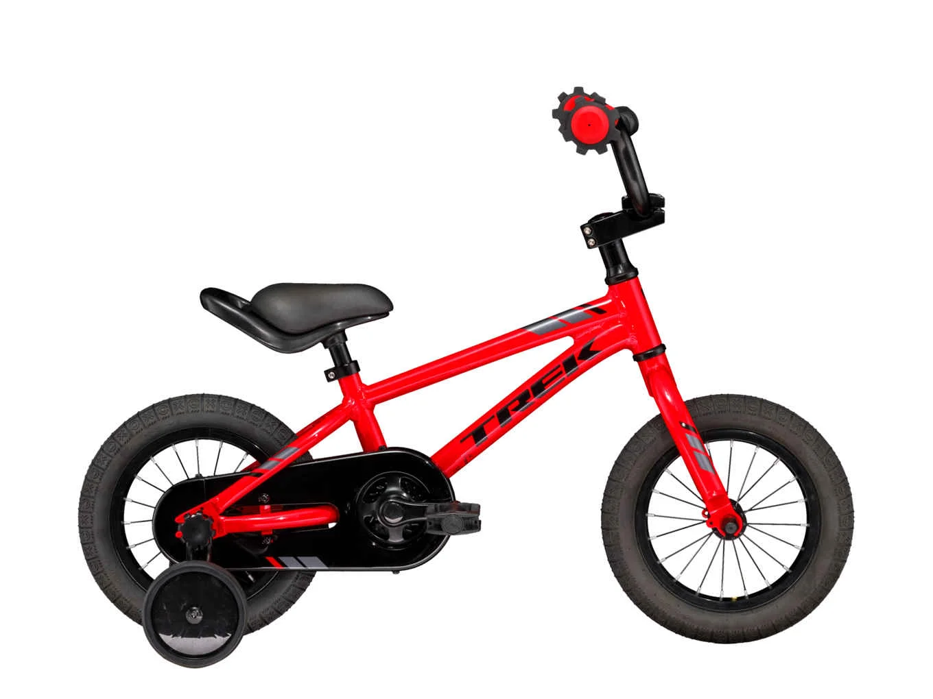 Precaliber 12 Boy's is the perfect first bike for little riders who are ahead of the curve and ready for two wheels at a younger age than most. It has a handle built into the saddle so you can guide them as they ride, and tool-less training wheels that are super easy to install and remove. It's a great fit for kids ages 3-4, between 36-40˝ tall.