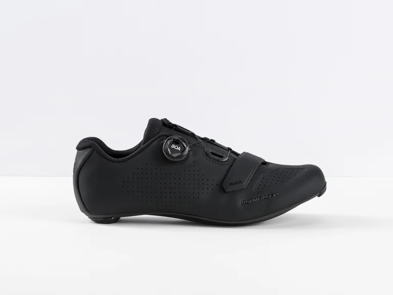 Velocis High performance road shoe with a carbon sole and precise fit of the Boa system for the committed cyclist.