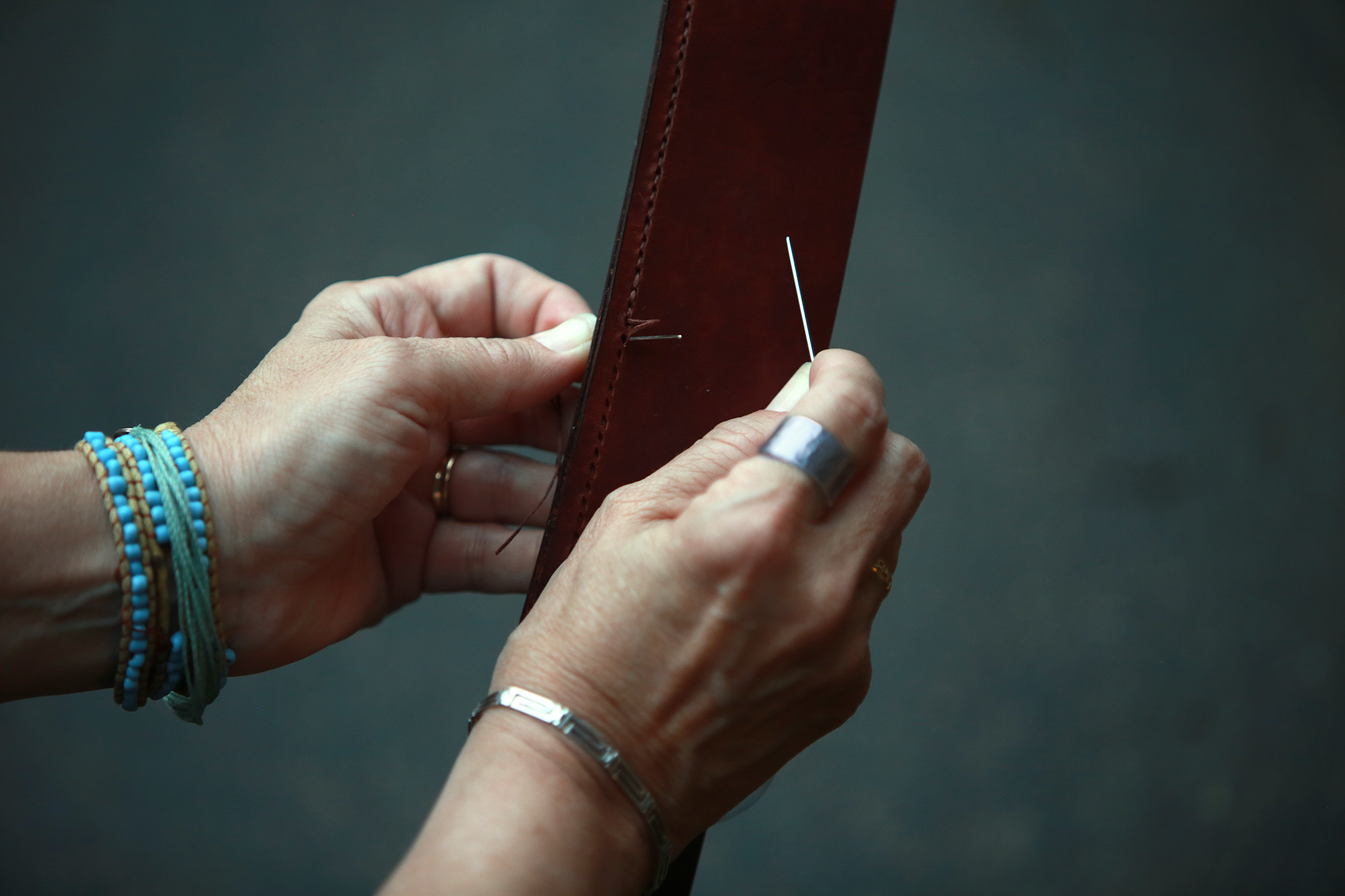 Handmade Leather Tote — Rural Route 3