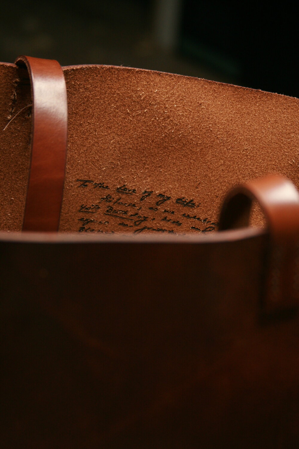 Handmade Leather Tote — Rural Route 3