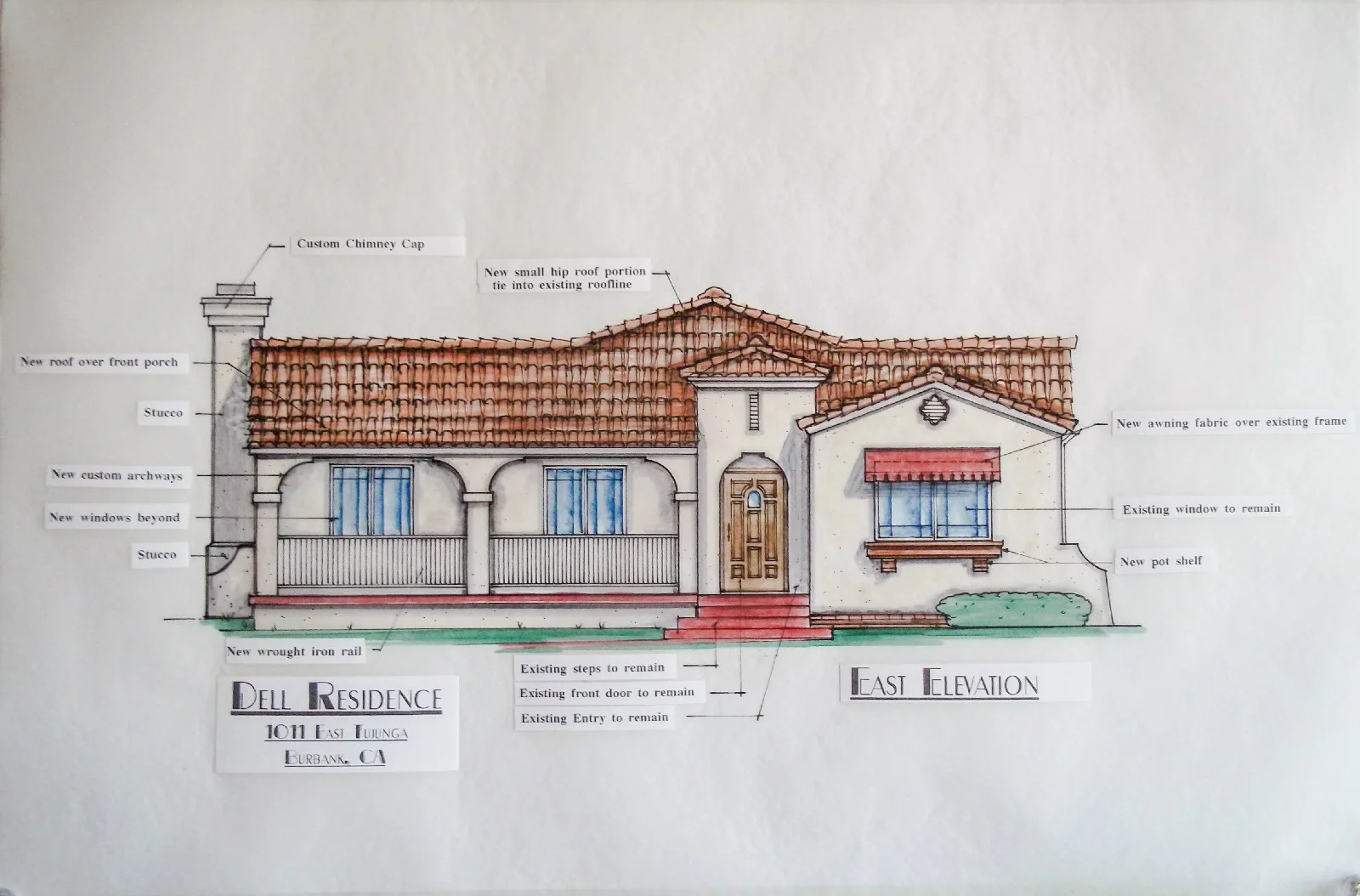 New Build Plan for Office Building Owner's Residence
