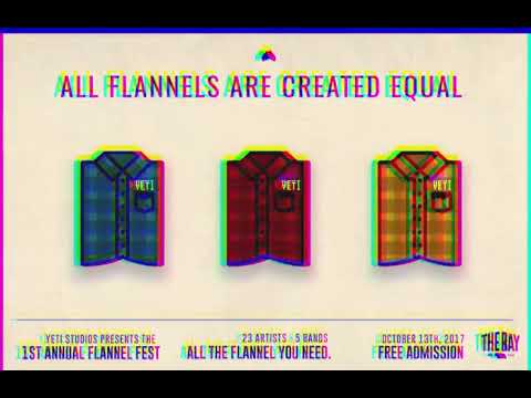 Yeti Flannel Fest 2017 Promo - CREATED EQUAL
