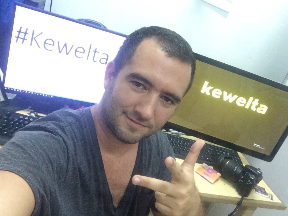 Carlos García, founder of Kewelta.