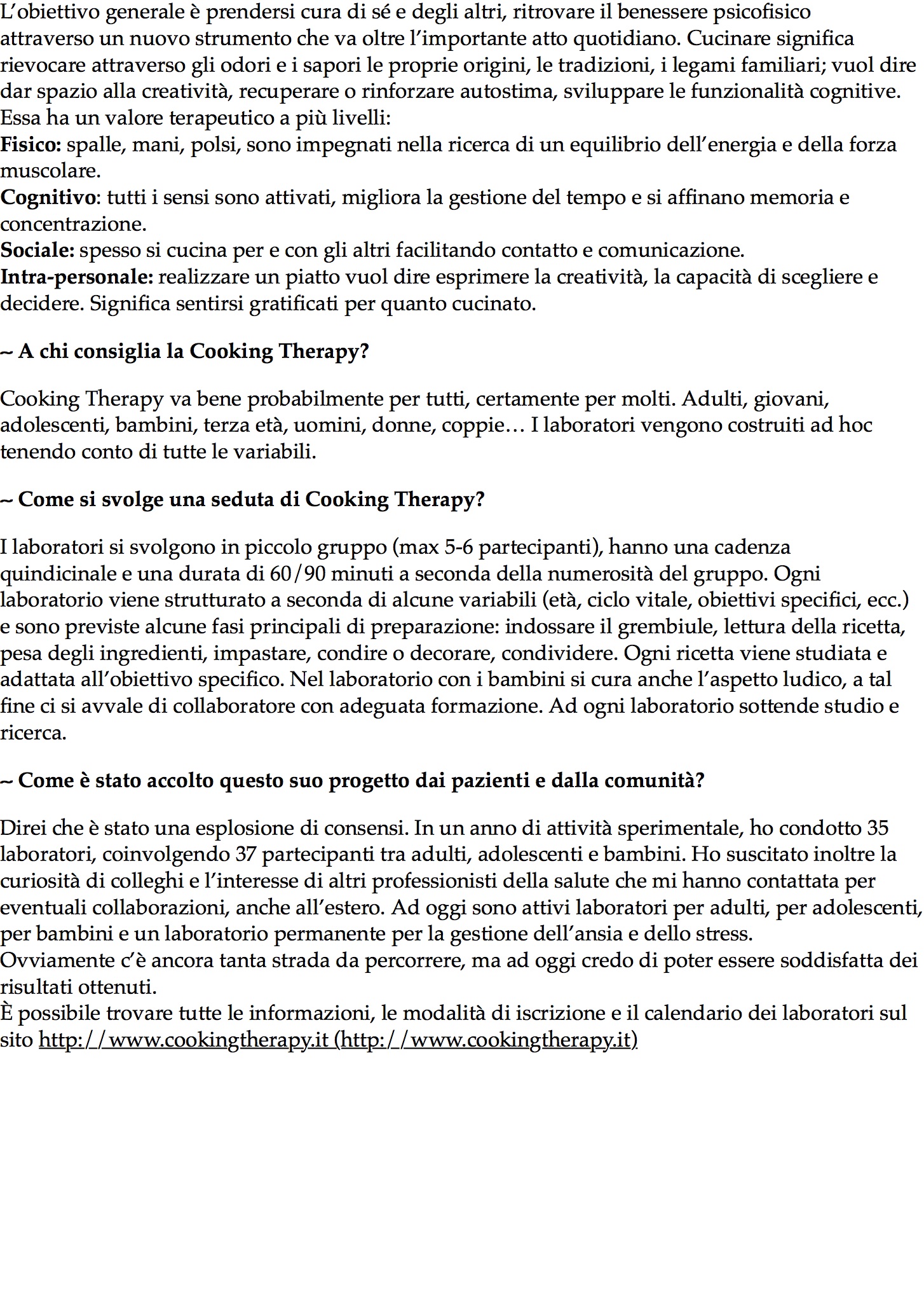 Settimana dedicata alla salute mentale: ritrovare il benessere psicofisico con la Cooking Therapy – 2.jpg