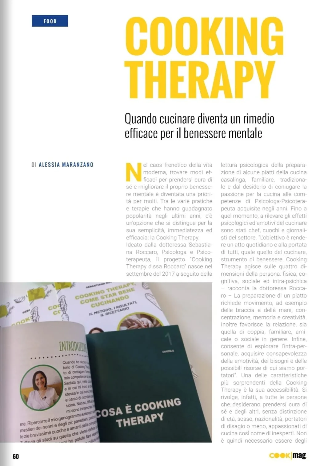 Cooking Therapy. Quando cucinare diventa un rimedio efficace per il benessere mentale