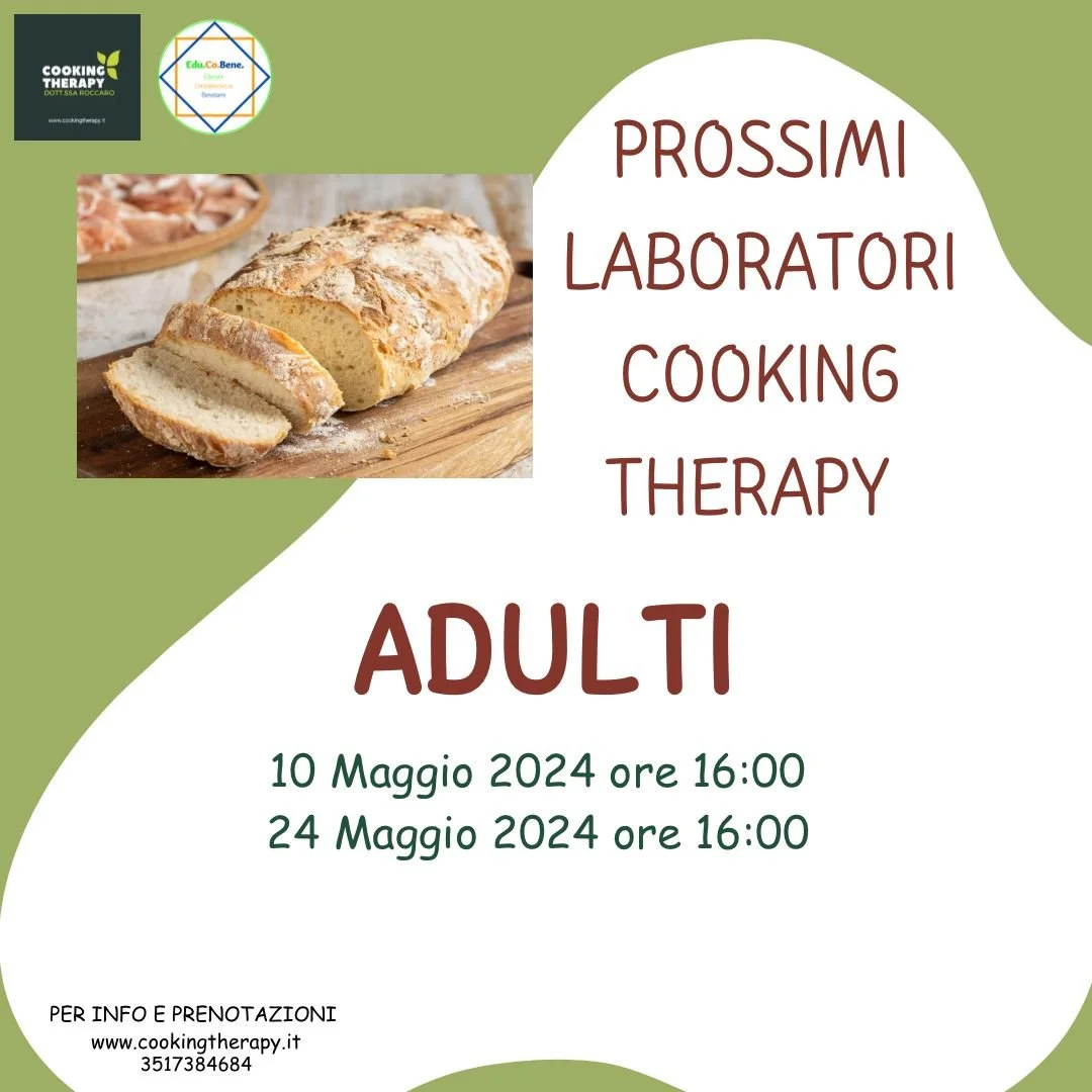 Cooking Therapy - LABORATORIO ADULTI