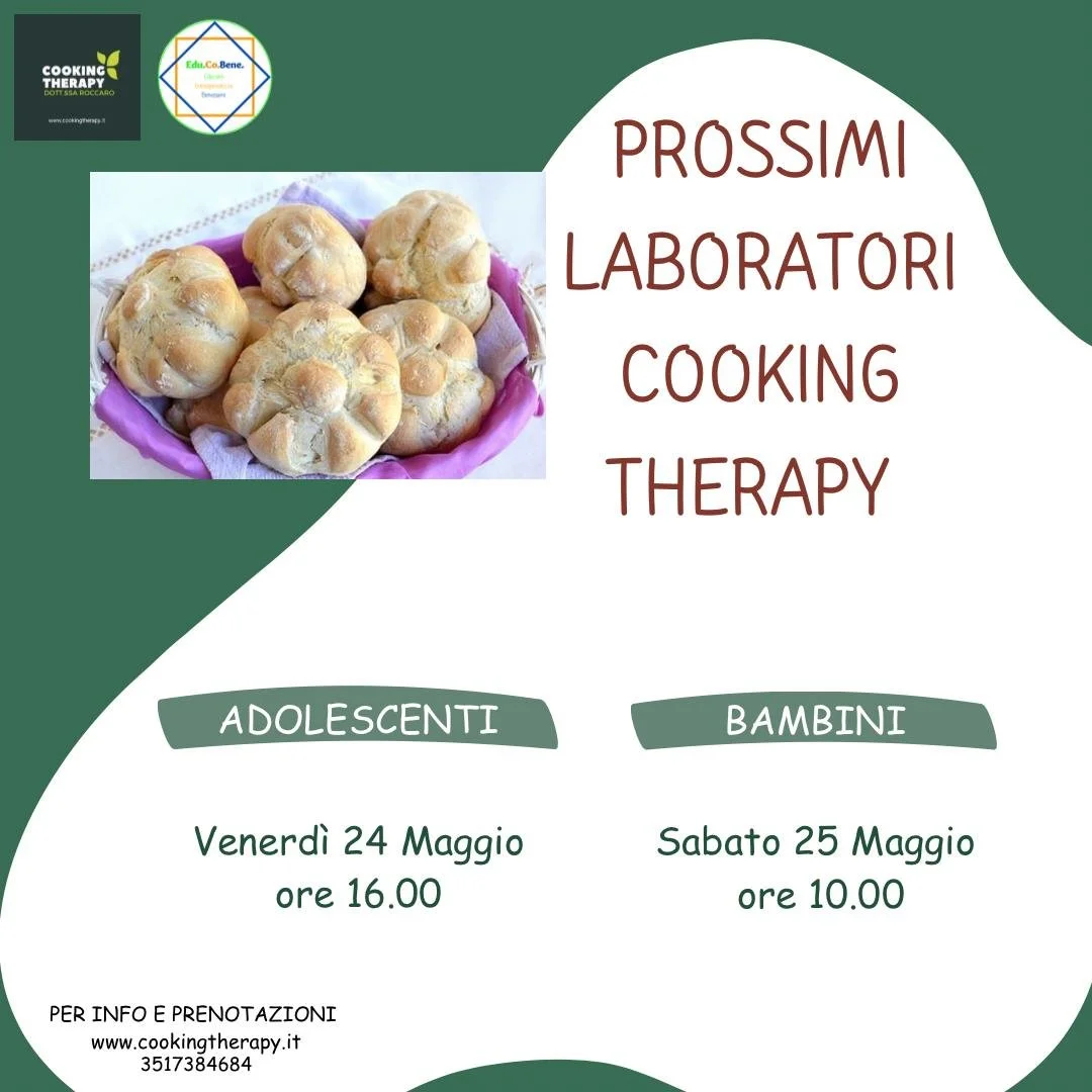 Cooking Therapy - LABORATORIO BAMBINI e ADOLESCENTI