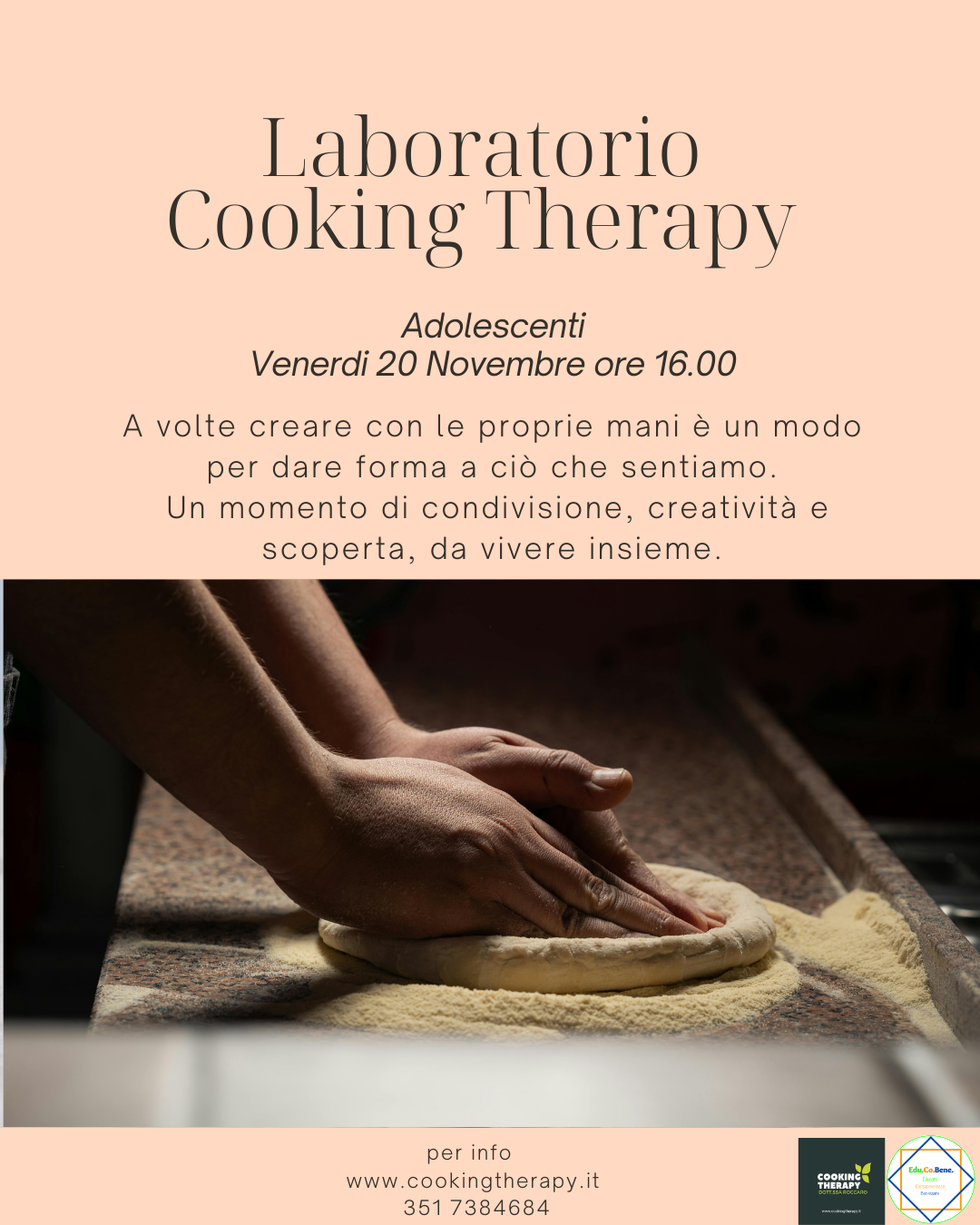 Laboratorio Cooking Therapy Adolescenti