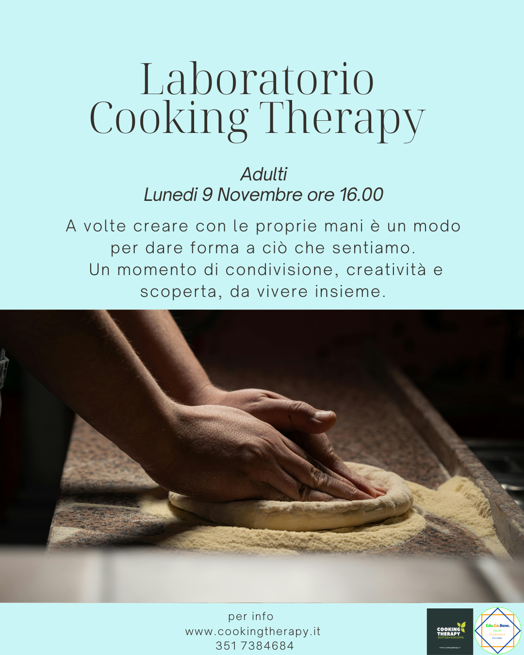 Laboratorio Cooking Therapy Adulti