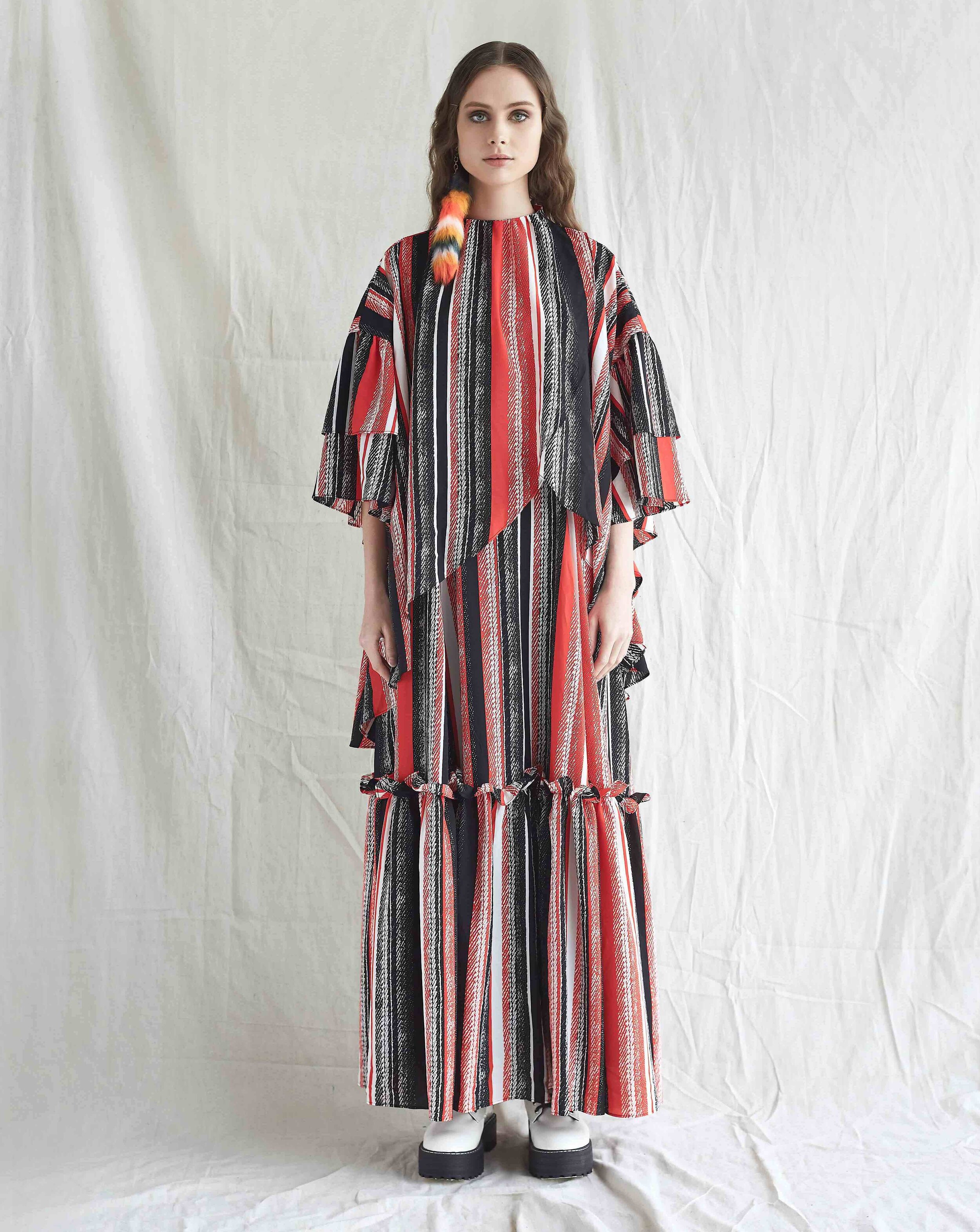 New arrival- Cross layering maxi dress