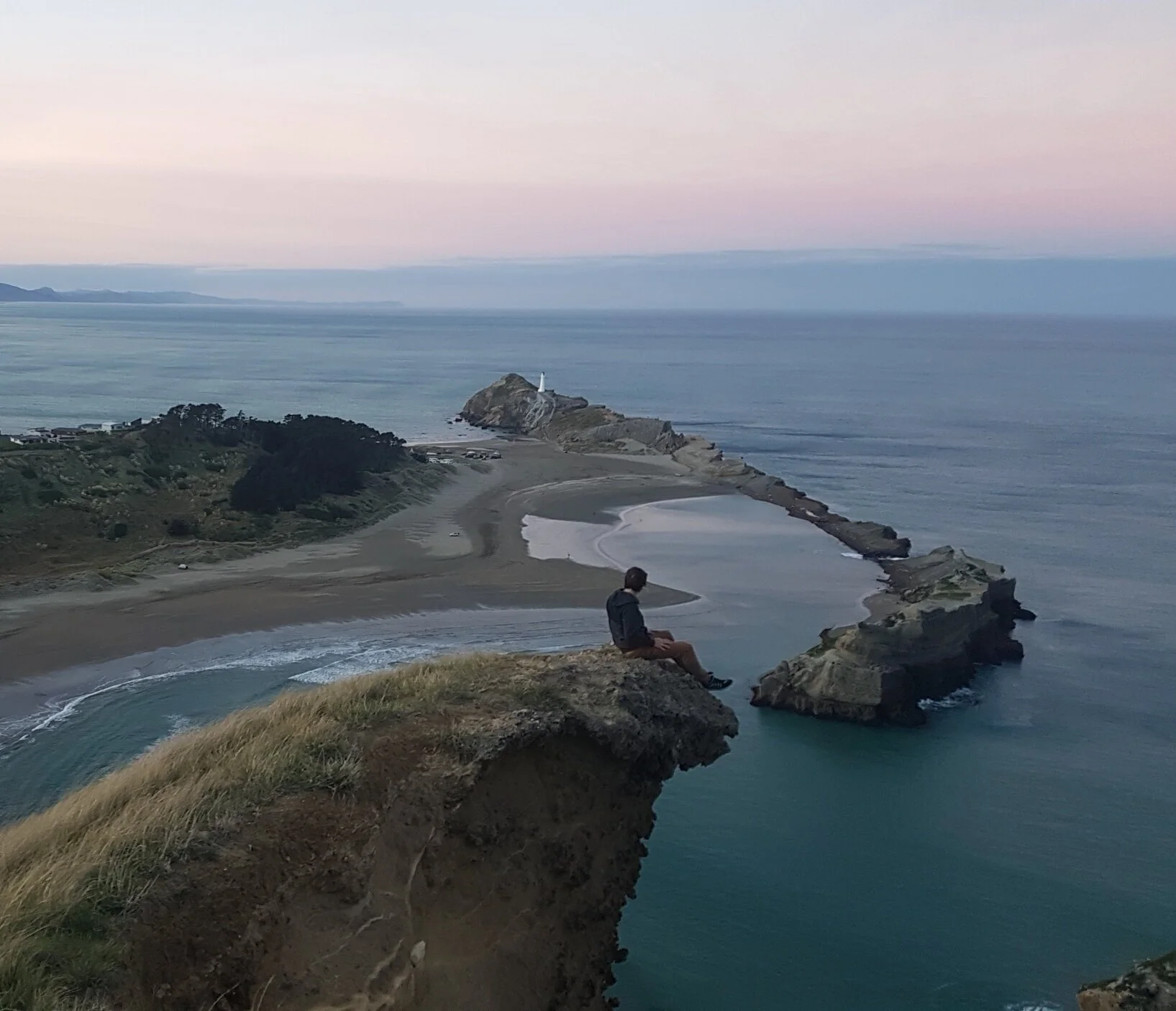 Scouting landscapes for inspiration - Castlepoint, New Zealand