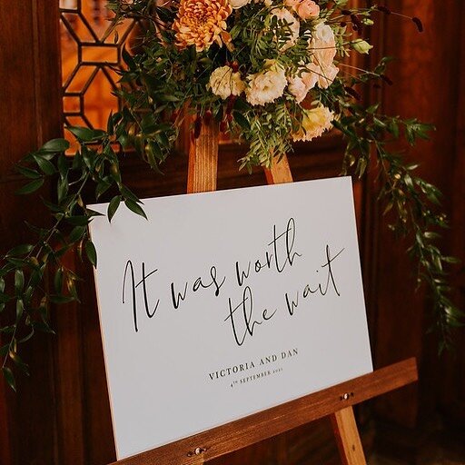 WORTH IT // If you&rsquo;ve had to wait, or are still waiting, remember YOU&rsquo;RE GETTING MARRIED - Please party accordingly. 

Wedding: V&amp;D, September 2021, previously 2020
Florist: @tigerstolilies 
Photographer: @hayleysavagephotography 

#b