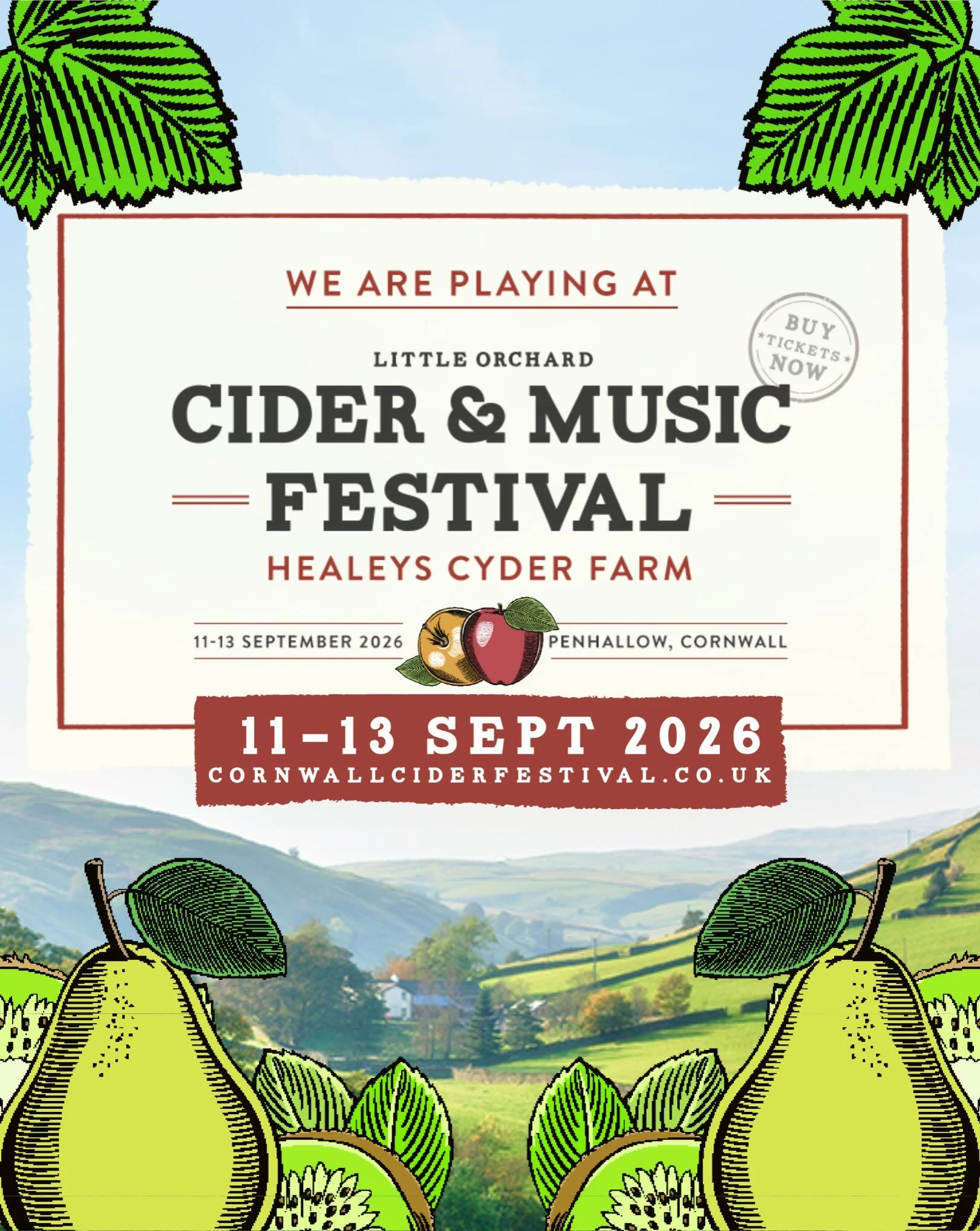 We can&rsquo;t wait to finish off our summer at @littleorchardfestival this weekend 🍎 swipe to see what happened last time I was given some traditional Britishes cider 🫣