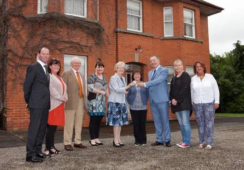 Handover of keys was emotional