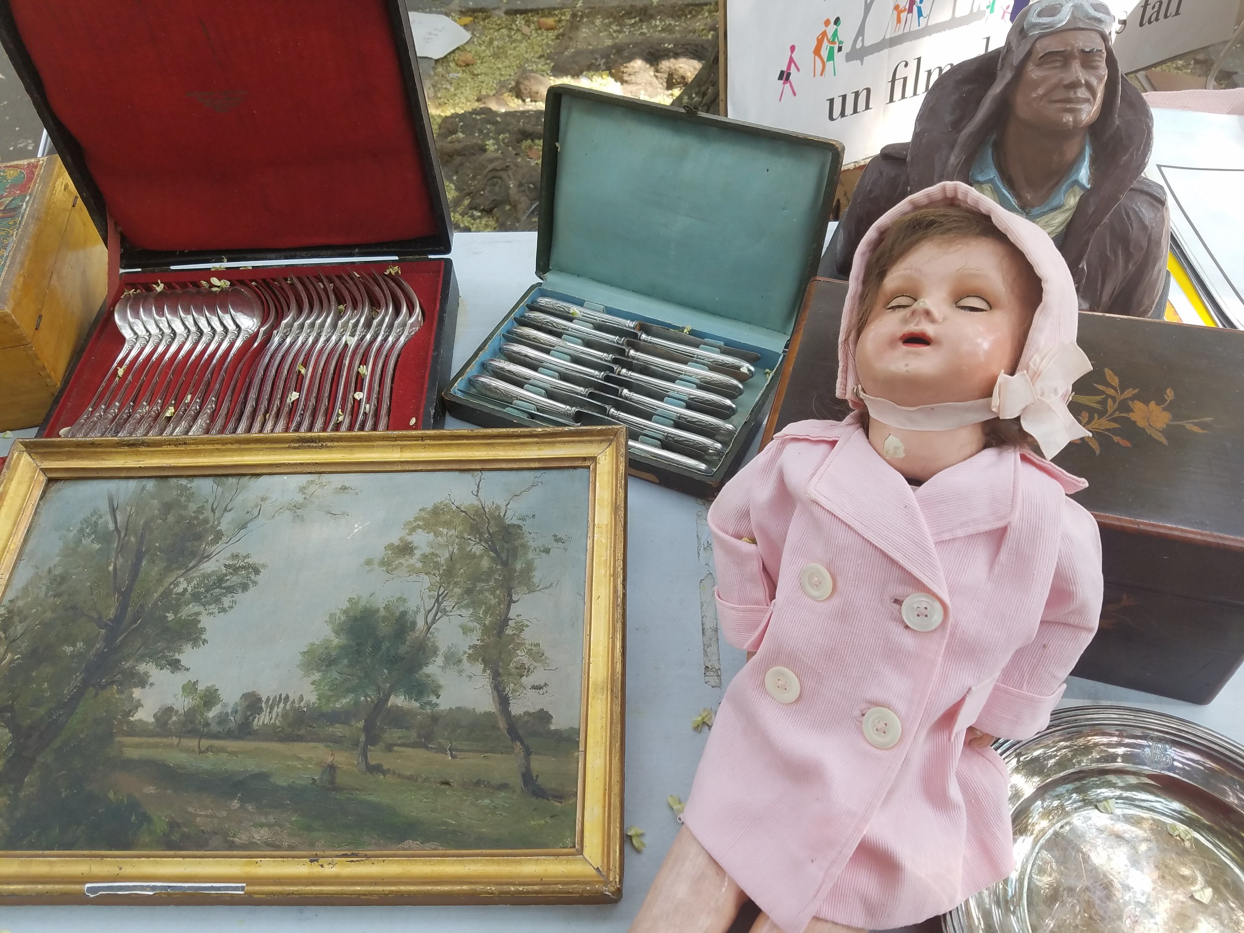 Flea market, Vanves, Paris