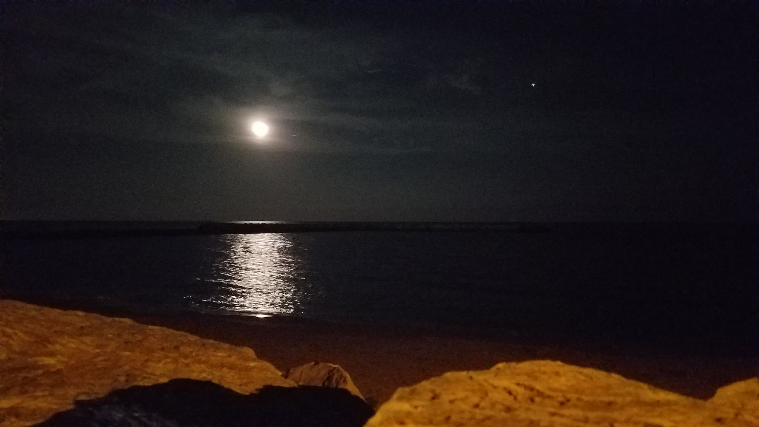 Moonlight, Saintes-Maries-de-la-Mer, France