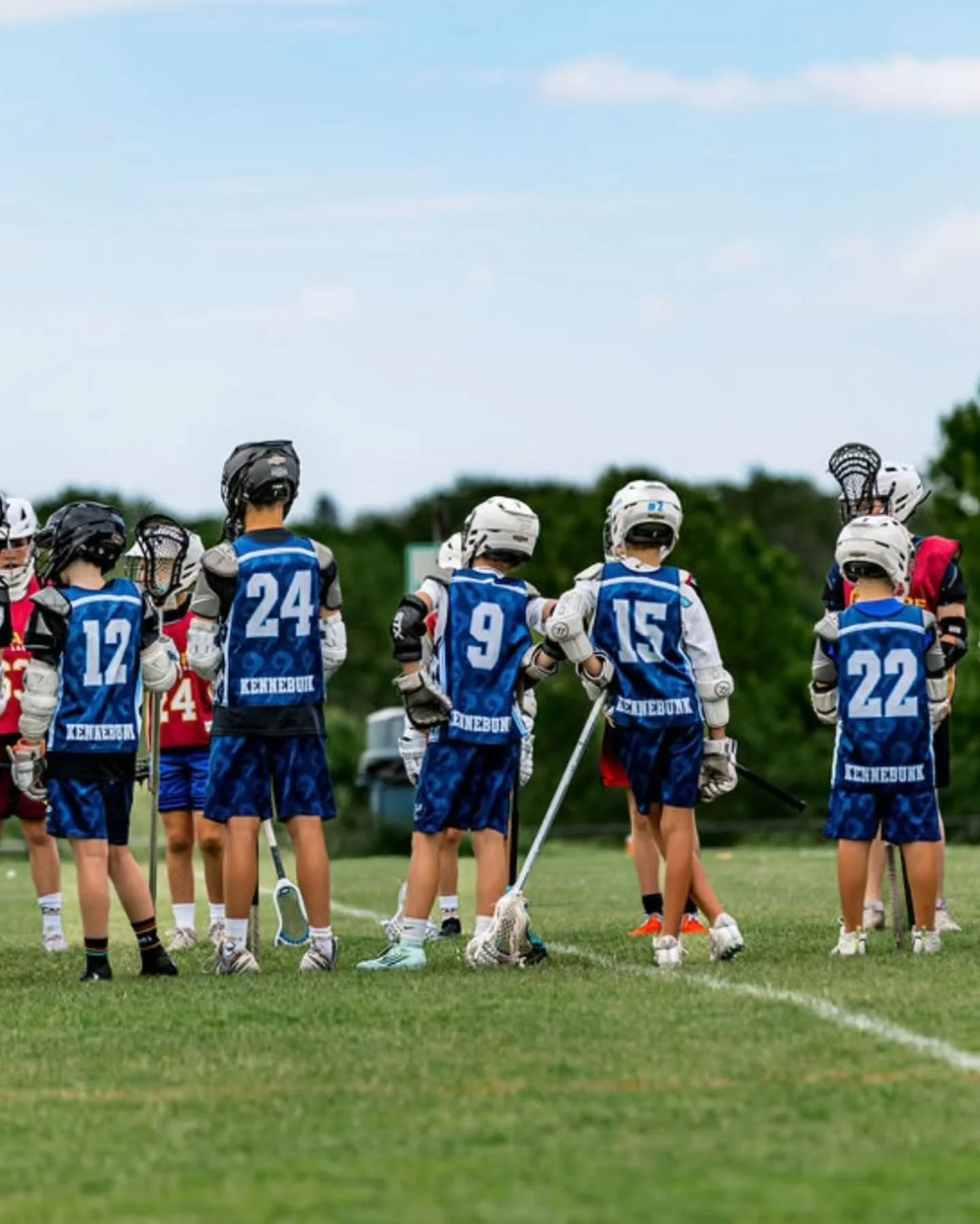 Just two more games left this coming weekend for this undefeated @kennebunkyouthlacrosse team! It's been so amazing to watch them grow as a team and succeed in more ways than one! They're such a great group of boys,  I feel so lucky to get to photogr