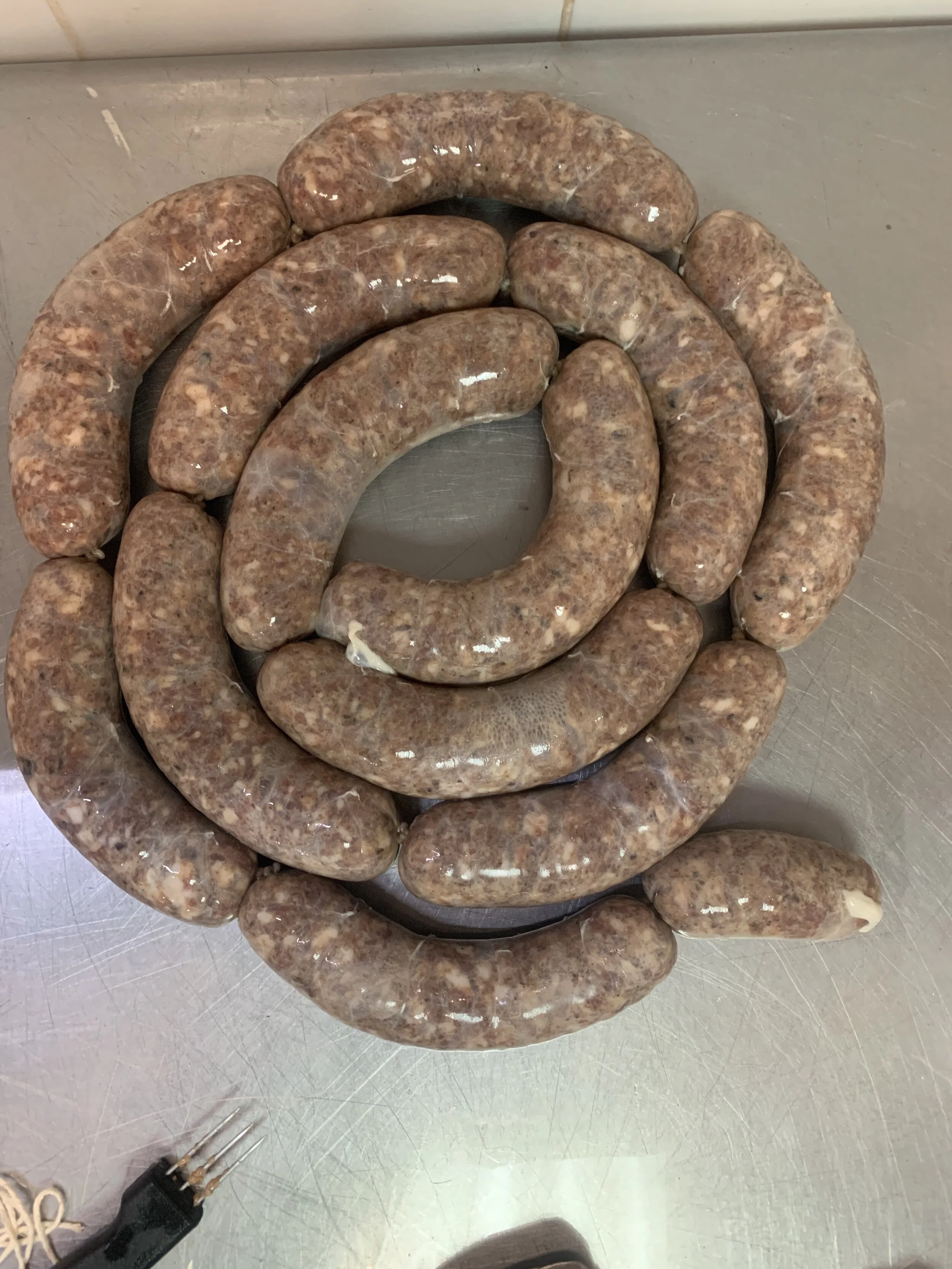 El salami el primer día.