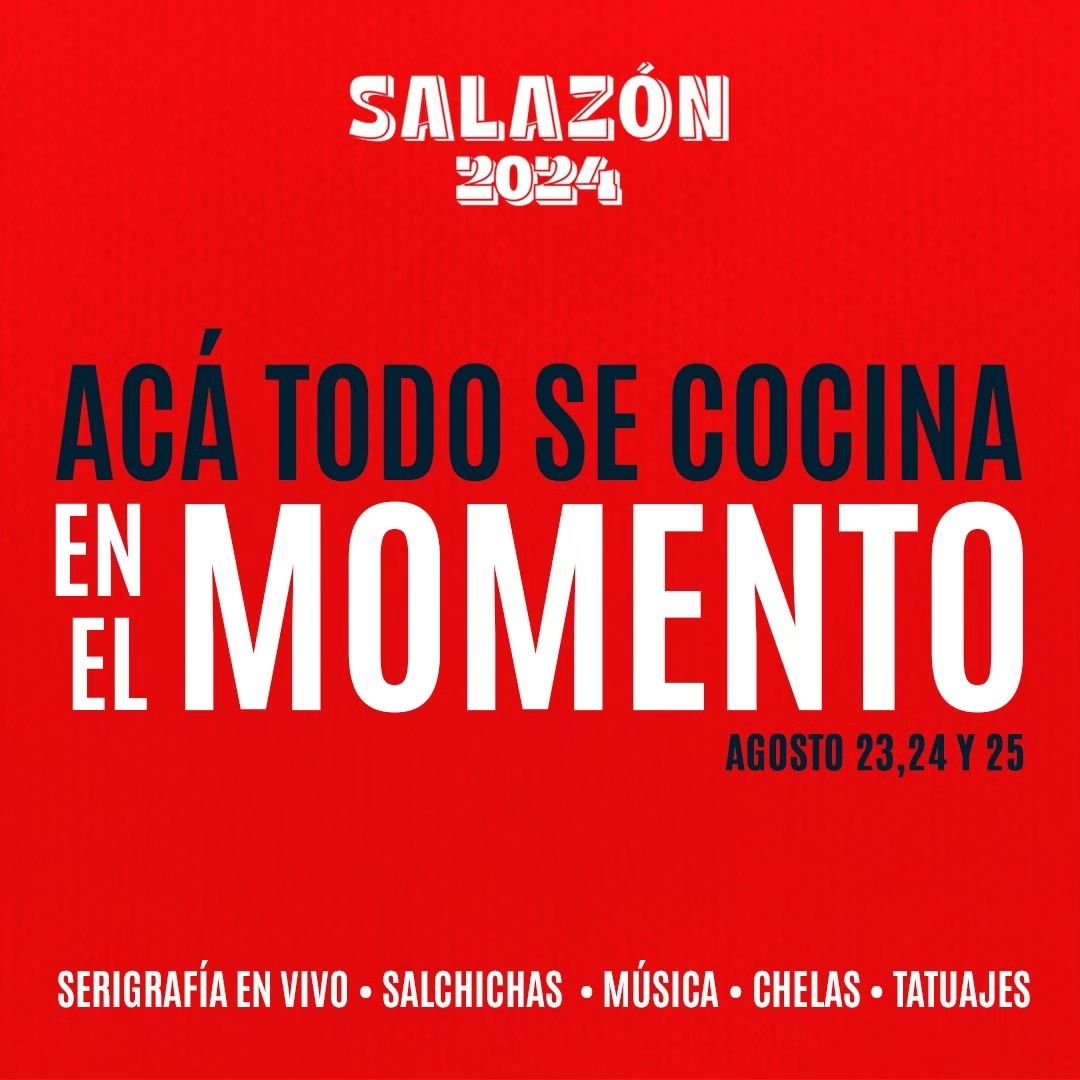 👕🎒 &iexcl;Aqu&iacute; todo se cocina al instante, incluyendo camisas, gorras, totebags y sudaderos personalizados a tu gusto! 😎✨

La cuarta edici&oacute;n de Salaz&oacute;n en @14.grados 📍 V&iacute;a 6 3-04 z4. &iexcl;No te lo puedes perder! 🎉 D