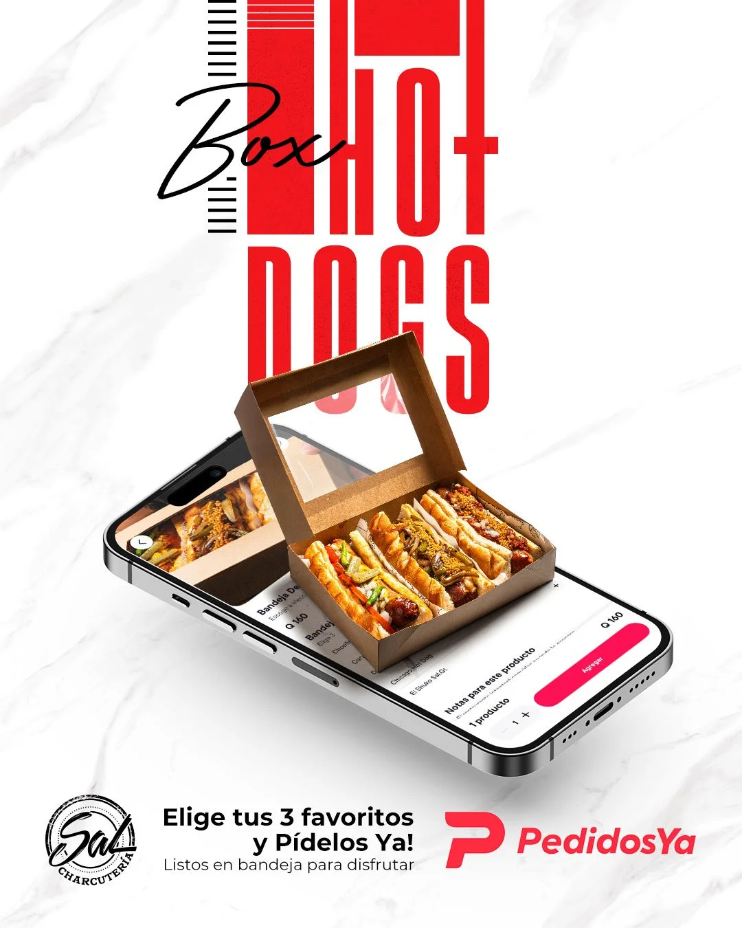 Cinco hot dogs, cinco personalidades&hellip; un solo destino: tu antojo. 😎

En Sal Charcuter&iacute;a no hacemos hot dogs cualquiera. Los hacemos con salchichas de verdad, panes de calidad y toppings que cuentan historias.

📲 Eleg&iacute; tu tr&iac
