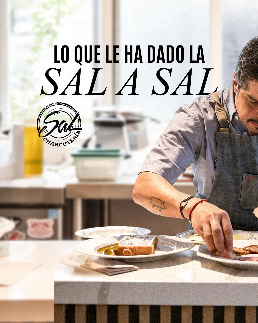 &iquest;Qu&eacute; le da sal a Sal ? 
A&ntilde;os probando, fallando, ajustando y atrevi&eacute;ndonos a crear sabores que se sienten aut&eacute;nticos.
Ese saz&oacute;n viene de meterle cabeza, coraz&oacute;n y ganas a cada plato, pero tambi&eacute;