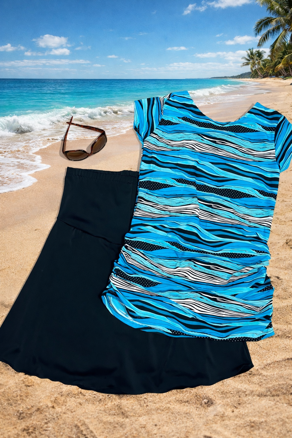 Seaside Top and Skort  XXL