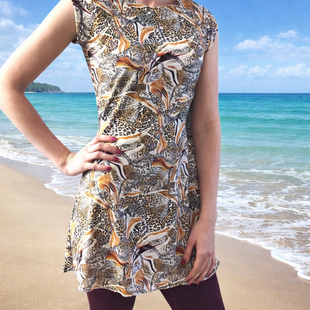 Caribbean Waters Small, Medium    $84.00