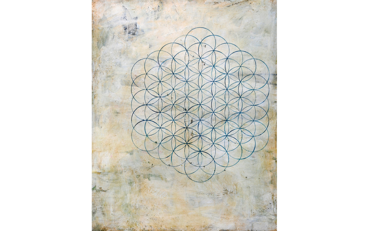 Imperfect Construction: Circles in Blue