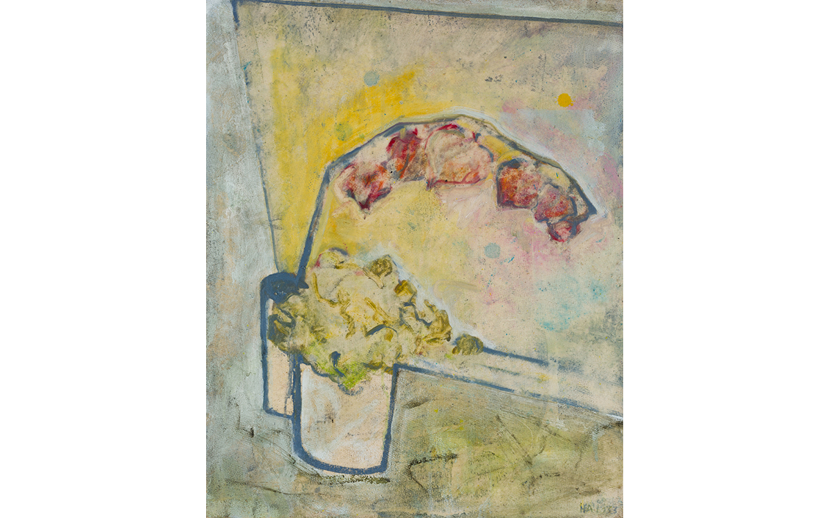 Still Life: Chinese Lanterns and Parsley