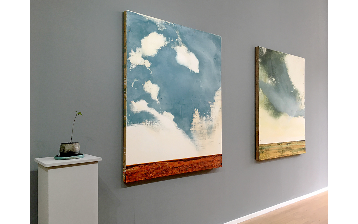 Nothing Remains Unchanged But The Clouds installation