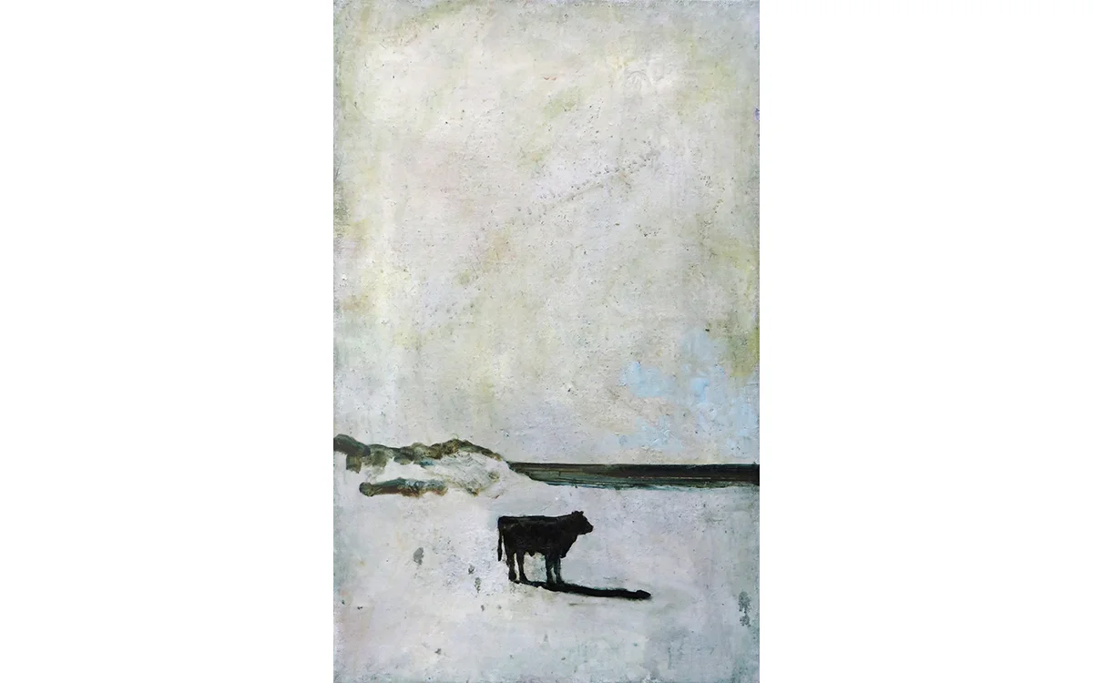 Cow on a Beach