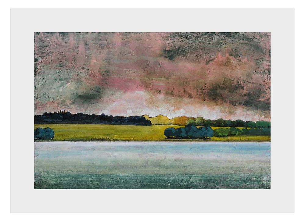 Flooded Land III - new Harry Adams print