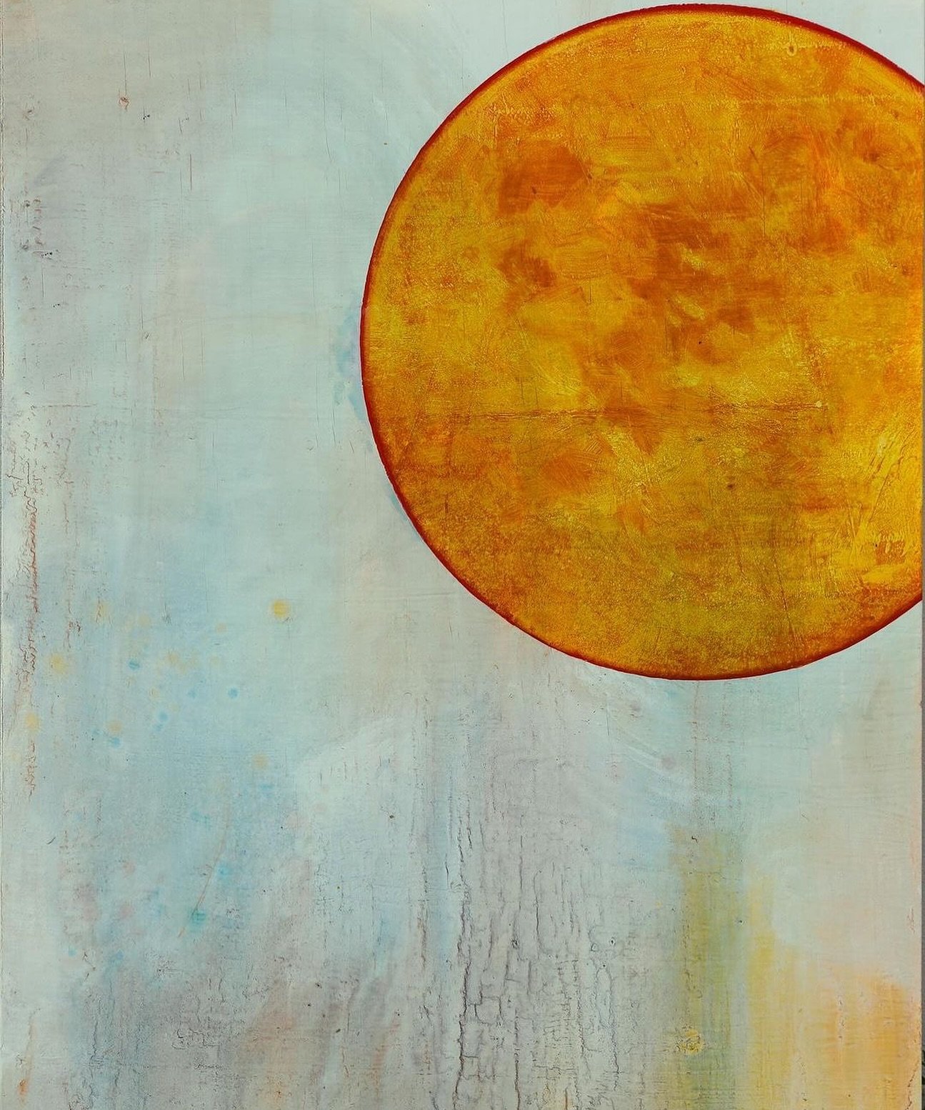 Harry Adams, Offerings from a Sacred Mountain - exhibition open at @gallerialessandrabonomo, Rome

Offering X, oil on gesso plywood, 2024, 152x107 cm.
