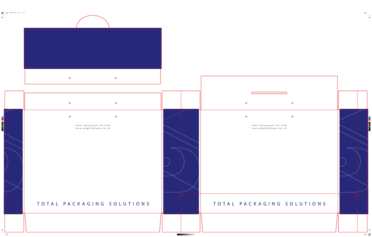 Designing carrier Bags : Design and print.