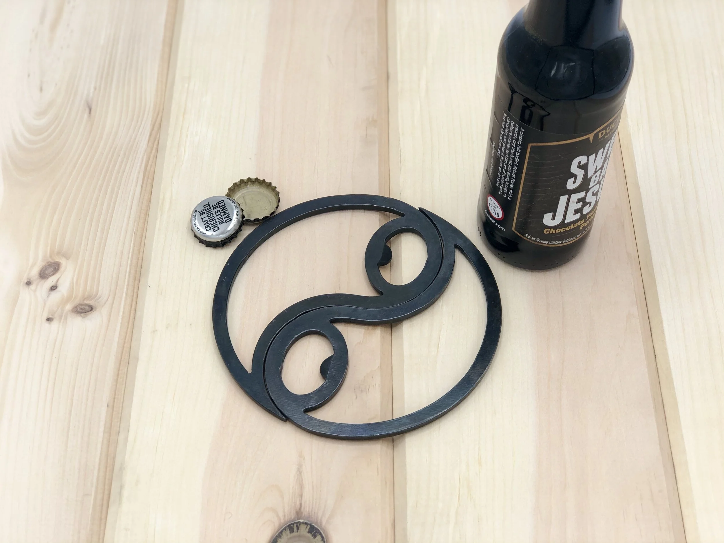Yin and Yang Metal Bottle Opener 0005