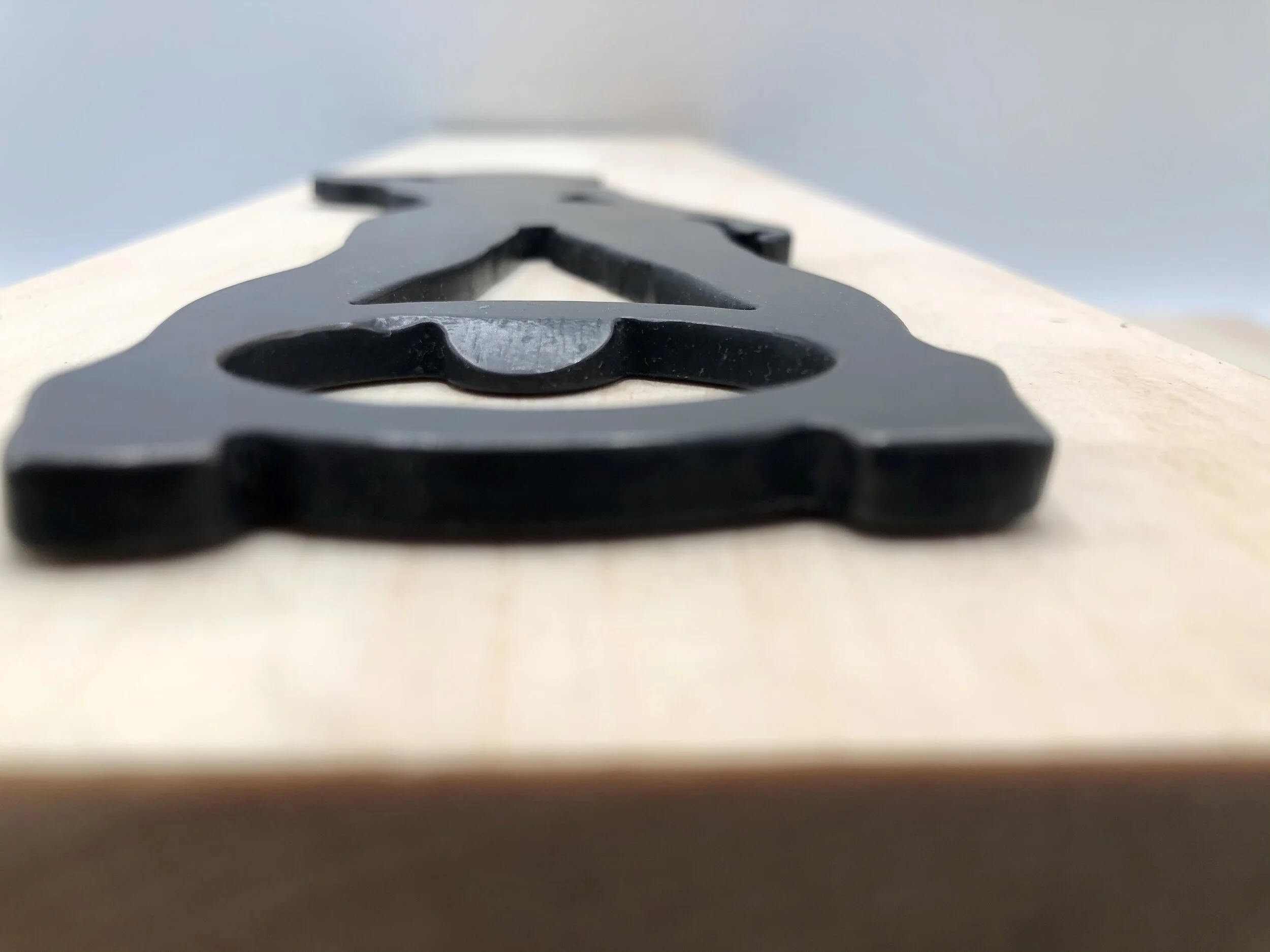 Thick Girl Standing Metal Bottle Opener 004