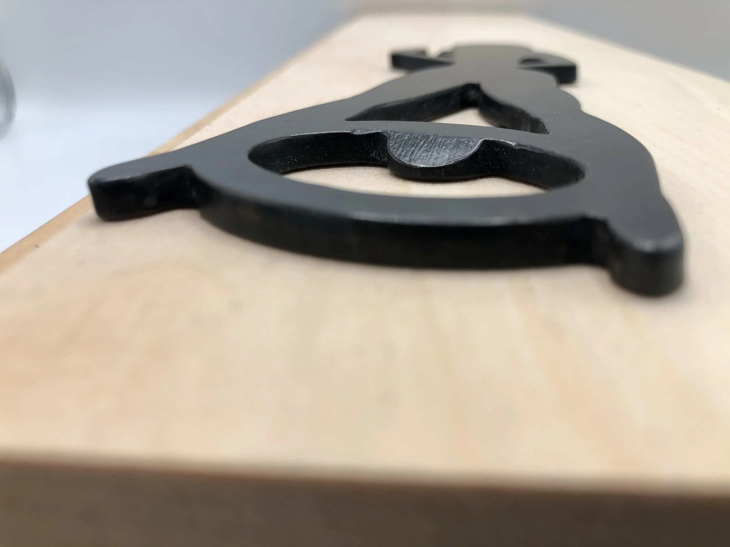 Fit Girl Standing Metal Bottle Opener 004