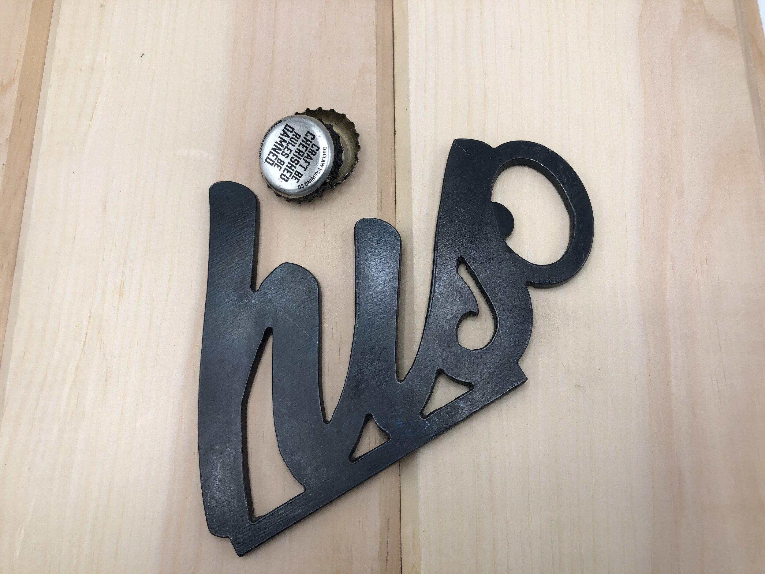 His and Hers Metal Bottle Opener 001