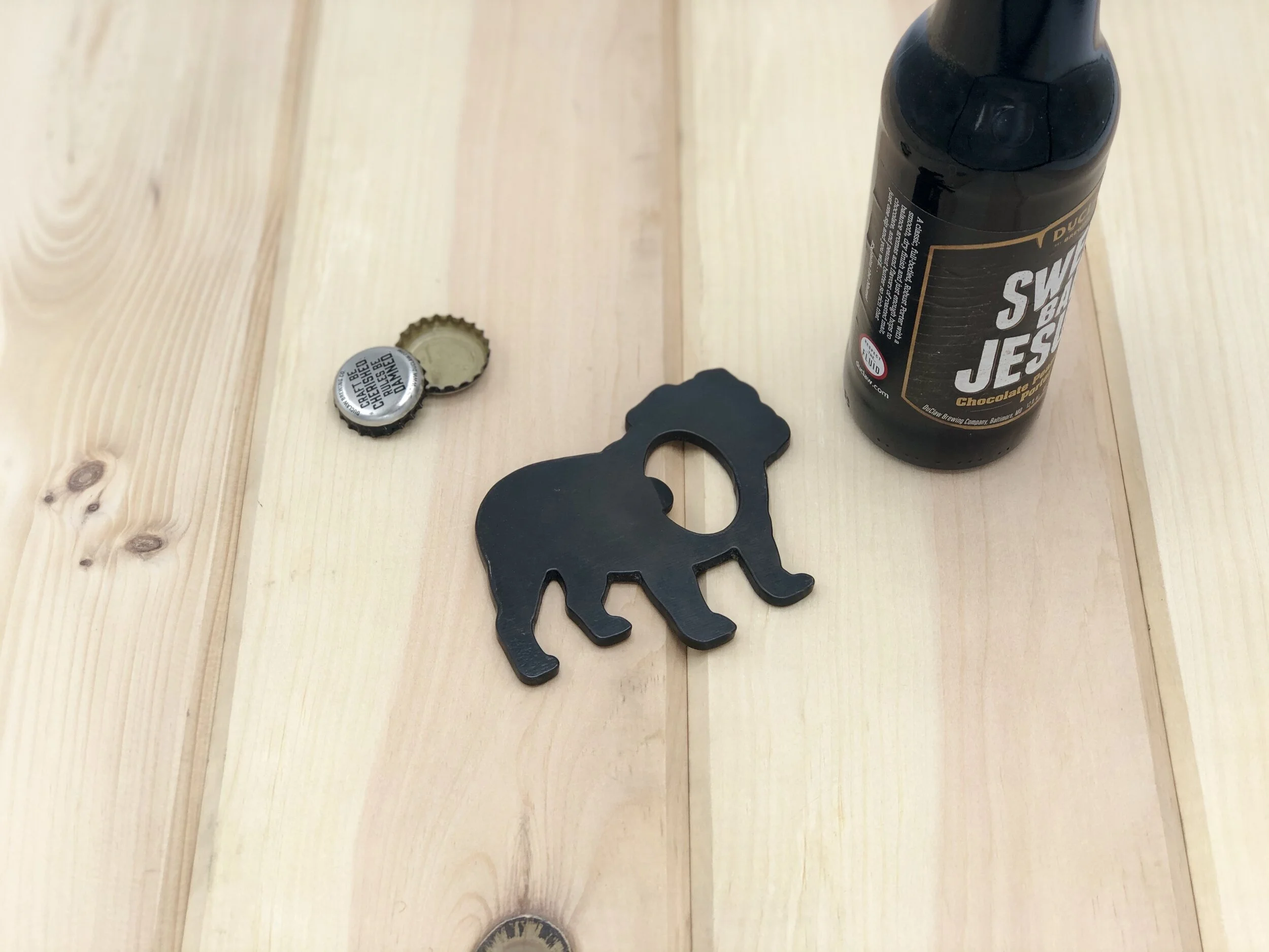 English Bulldog Metal Bottle Opener 003